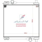 رادیاتور ولوو N10 سه لول یخچالی پر لول کوشش