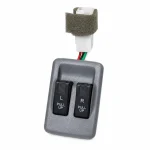 کلید شیشه بالابر پراید GTX دو پل(چپ)